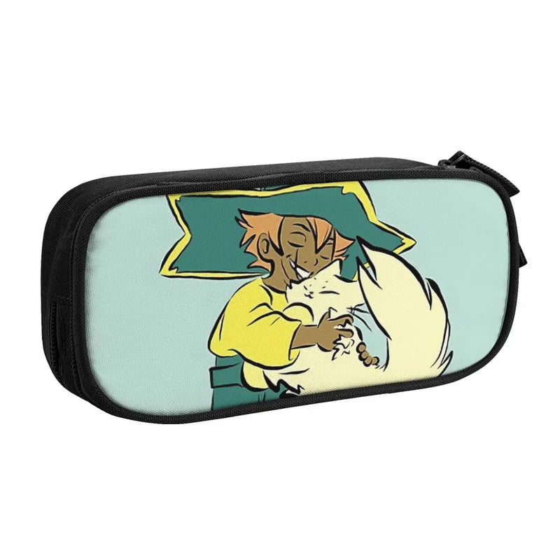 Anime Zipper Pen Bag Stationery Gift for Students