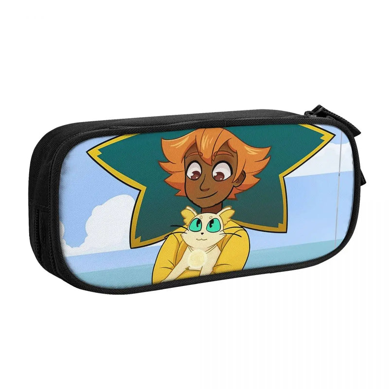 Anime Zipper Pen Bag Student Stationery