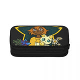 Anime Zipper Pen Bag for School Stationery - Gift