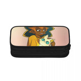 Anime Spiritfarer Pen Box School Zipper Pen Bag Stationery Gift