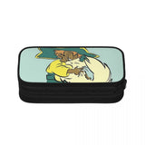 Anime Zipper Pen Bag Stationery Gift for Students