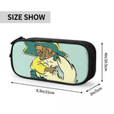 Anime Zipper Pen Bag Stationery Gift for Students