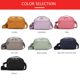 Splash Proof Sling Bag For Sports Cross Body Shoulder Fanny Pack