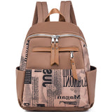 Age Reducing Backpack Lightweight Large Capacity Thickened Water Repellent