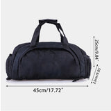 Unisex Sport Bag with Shoe Compartment for Gym and Yoga