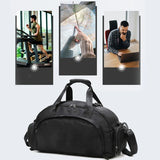 Unisex Sport Bag with Shoe Compartment for Gym and Yoga
