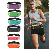 Waterproof Running Waist Bag Gym Fanny Bag Safty Reflective Tape