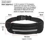 Waterproof Running Fanny Pack Waist Belt Bag for Men Women