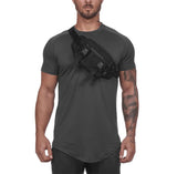 Waterproof Sport Waist Bag Tactical Chest Crossbody Travel Fanny Pack