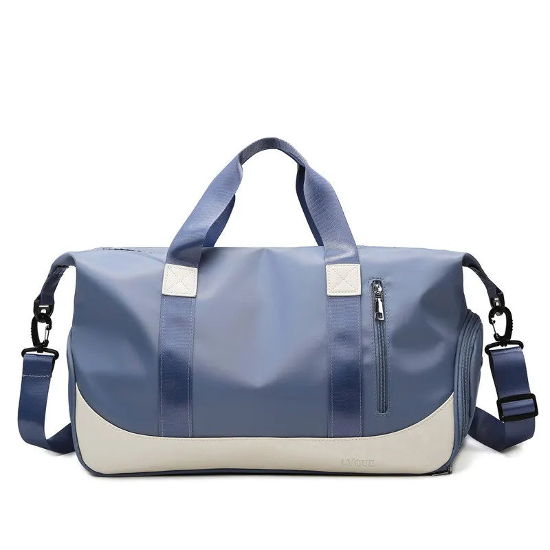 Female Yoga Bag with Wet Dry Separation & Shoe Compartment