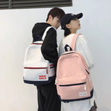 Sports Backpack Contrast Large Capacity Student Bag