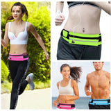 Waterproof Sports Bag Running Waist Bag Belt Pocket Jogging Portable