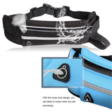 Waterproof Sports Bag Running Waist Bag Belt Pocket Jogging Portable