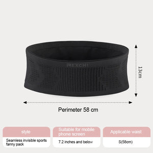 Sports Bag Running Waist Bag Men Women Non-slip Pocket Phone Holder Pouch