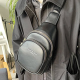 Women's Sports Casual PU Leather Waist Pack Crossbody Bag