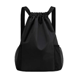 Sports Drawstring Backpack String Bag Sackpack Gym Swim Beach Women Men