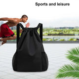 Sports Drawstring Backpack String Bag Sackpack Gym Swim Beach Women Men