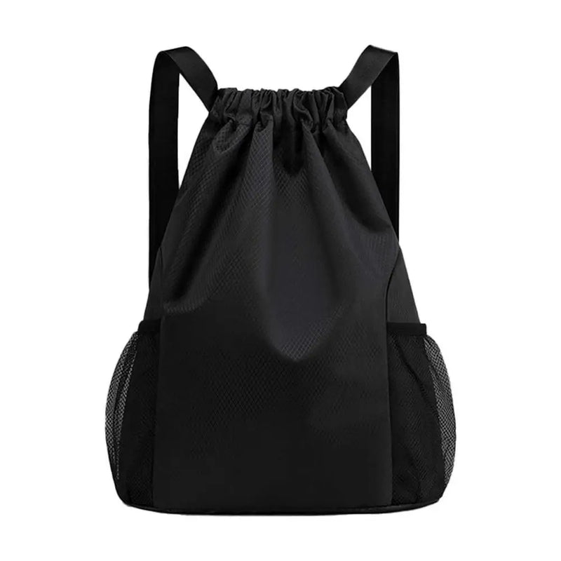 Sports Drawstring Backpack String Bag Sackpack Gym Swim Beach Women Men