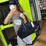 Sports Gym Bag Female Dry Wet Separation Shoe Position Training Yoga Bag