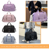 Waterproof Nylon Gym Bag Fitness Training Travel Handbag