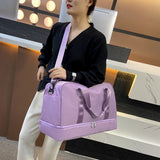Waterproof Nylon Gym Bag Fitness Training Travel Handbag