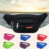 Sports Man Chest Bag Fanny Pack Running Waist Bag Waterproof Crossbody Bags