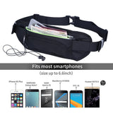Sports Outdoor Running Fitness Waist Packs Bags Water Bottle Waterproof Nylon