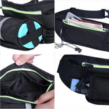 Sports Outdoor Running Fitness Waist Packs Bags Water Bottle Waterproof Nylon