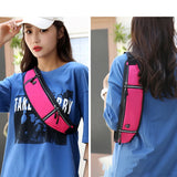 Waterproof Running Waist Bag Outdoor Crossbody Chest Bag