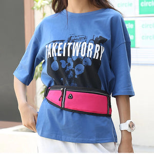 Waterproof Running Waist Bag Men Women Fanny Pack Outdoor Cycling Crossbody Bag