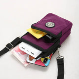 Sports Small Shoulder Bags Nylon Three-Purpose Leisure Mobile Phone Protective C