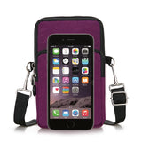 Sports Small Shoulder Bags Nylon Three-Purpose Leisure Mobile Phone Protective C