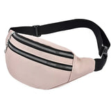 Women's Sports Travel Waist Bag Nylon Phone Pouch Wear-resistant