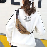 Canvas Hidden Anti-theft Chest Bags Body Running Cycling Crossbody Bag