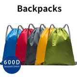 Waterproof Oxford Fabric Drawstring Bag Backpack Men Women Basketball Backpack