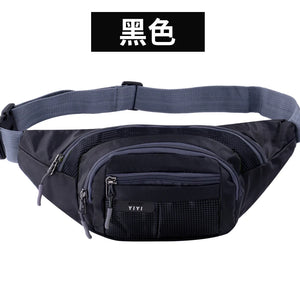 Multi-function Waterproof Pockets Women Large Capacity Chest Bag