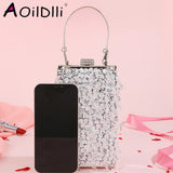 European Embroidery Beaded Evening Bag Heavy Industry Banquet Dress Clutch