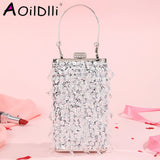 European Embroidery Beaded Evening Bag Heavy Industry Banquet Dress Clutch