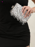 European Embroidery Beaded Evening Bag Heavy Industry Banquet Dress Clutch