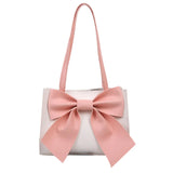 Spring Autumn Bag Portable Women Bags Big Bow Shoulder Square Bag