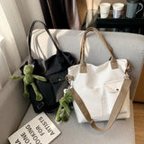 Canvas Tote Bag Women's One-Shoulder Handbag