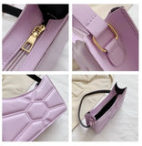 Ruched Vintage Shoulder Bag Women Handbag
