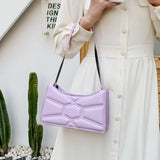 Ruched Vintage Shoulder Bag Women Handbag