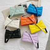 Ruched Vintage Shoulder Bag Women Handbag