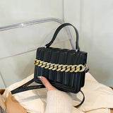Diamond Lattice Shoulder Bag Small Square Messenger Bag