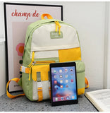 Spring Canvas Backpack Women Harajuku School Student Backpack