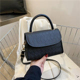 Spring Diamond Lattice Small Bag Women's Portable Small Square Bag