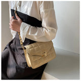 Spring Ins Small Bags Female Tide Chain Crossbody Handbag Embroidery