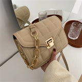 Spring Ins Small Bags Female Tide Chain Crossbody Handbag Embroidery