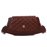 Spring Plaid Crossbody Bag Women Messenger Bag Female Lock Shoulder Bag